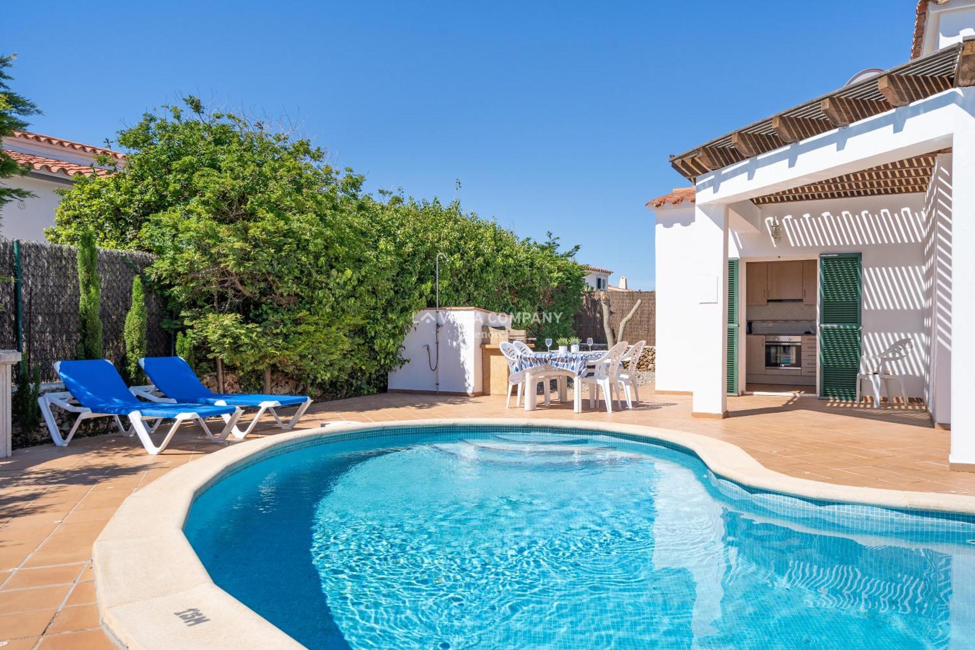 Villa Cassia Cala En Porter  Eksteriør bilde