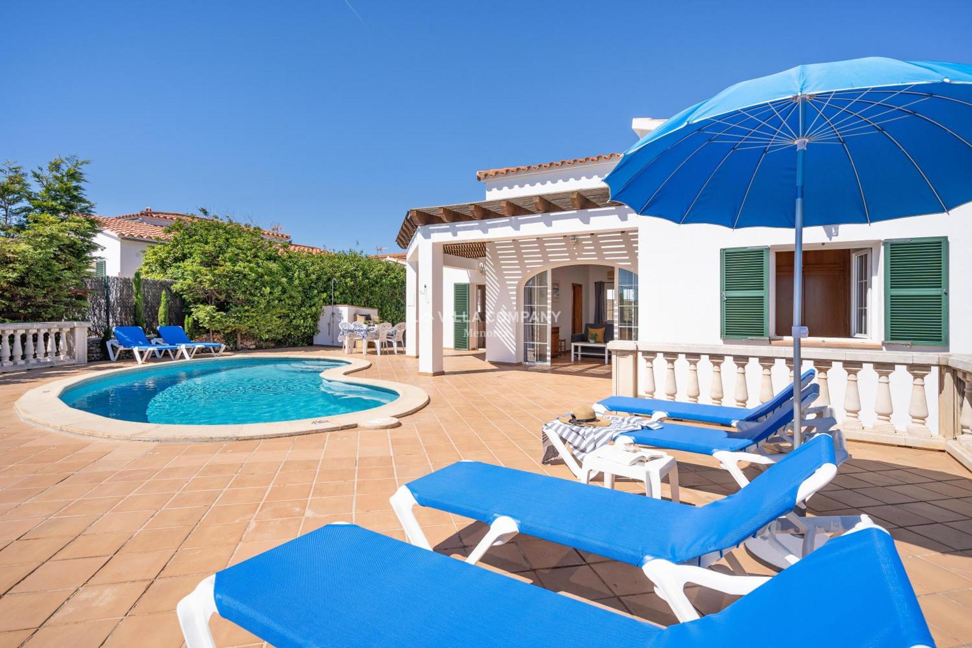 Villa Cassia Cala En Porter  Eksteriør bilde